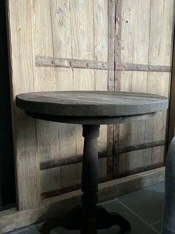 Wijntafel oud hout 60cm| wijntafel Old Barn 60cm (afhalen)