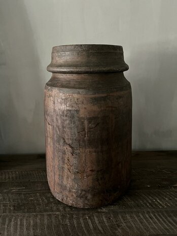 Oude Nepalese pot| Nepalese kruik XL A (hoogte 55cm)