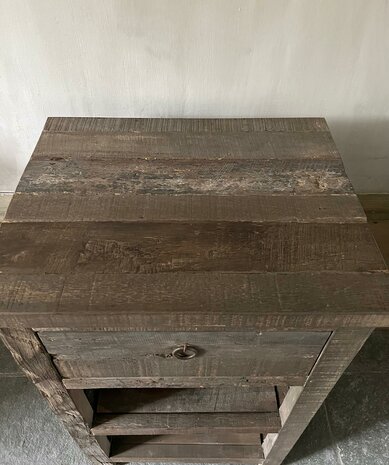 Sidetable Driftwood 1 lade| Haltafel Driftwood  (afhalen)