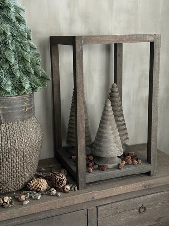 Houten kerstboom Gabriël Luksa