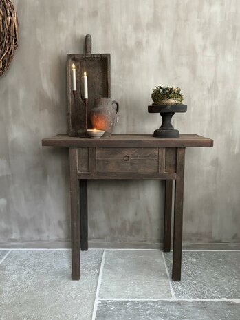 Sidetable driftwood 1 lade A (afhalen)