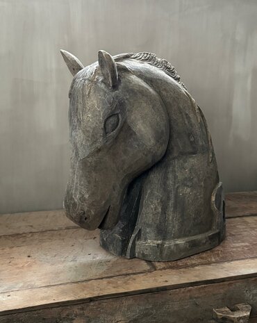 Paardenhoofd hout XL Luksa (afhalen)