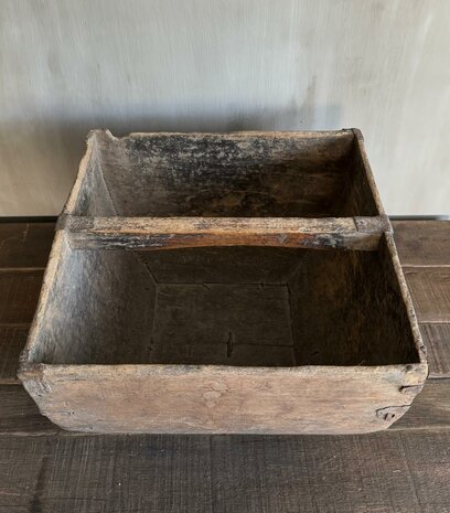 Oude rijstbak | oude bak met handvat B