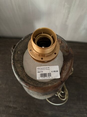 Lamp Nepalese pot Aura Peeperkorn 