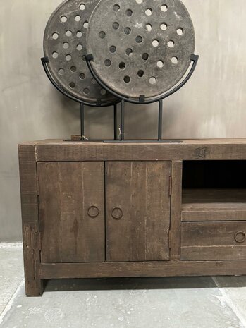 TV meubel | TV dressoir Driftwood  4 deuren en 1 lade 160cm (afhalen)