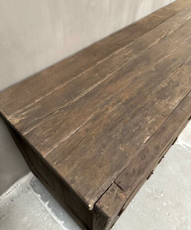 TV meubel | TV dressoir Driftwood  4 deuren en 1 lade 160cm (afhalen)