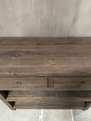Sidetable driftwood 2 lades Kota (afhalen)