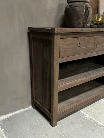 Sidetable driftwood 2 lades Kota (afhalen)