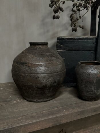 Oude claypot Nepal F