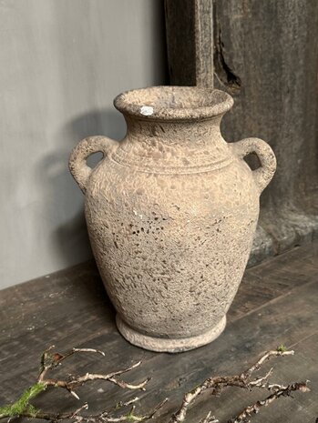 Oude claypot Nepal H