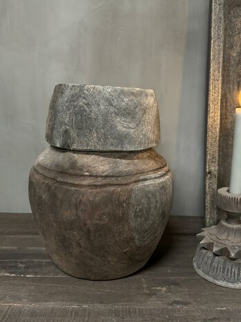 Unieke pot met deksel Luksa E