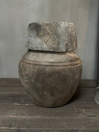 Unieke pot met deksel Luksa E