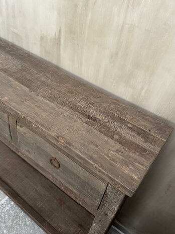 Sidetable Driftw 4 lades en onderblad A (afhalen)