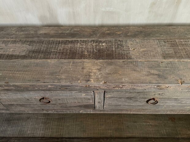 Sidetable Driftw 4 lades en onderblad A (afhalen)