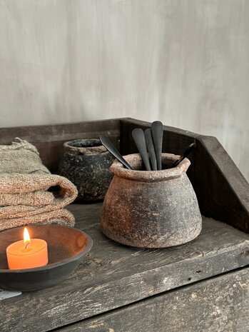 Oud speksteen schaaltje | oude picklepot E