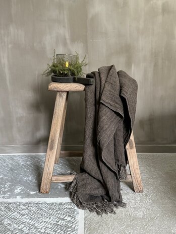 Oude houten kruk B3