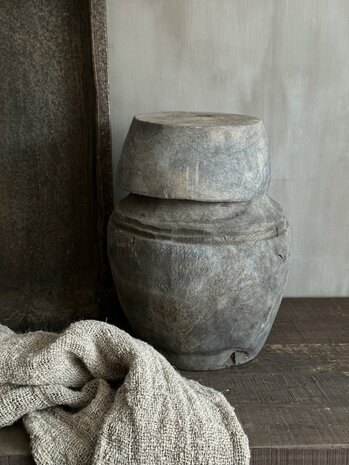 Unieke pot met deksel Luksa F