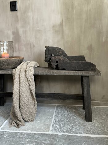 Authentieke houten paarden Aura Peeperkorn B (set)