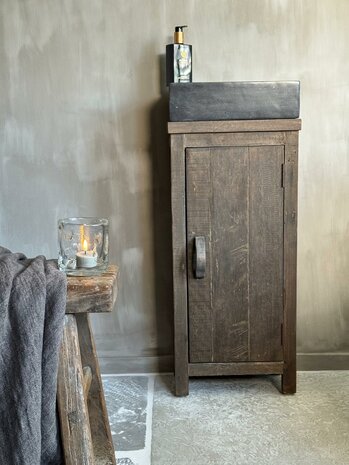 Toiletmeubel Driftwood |Toiletmeubel oud hout (afhalen)