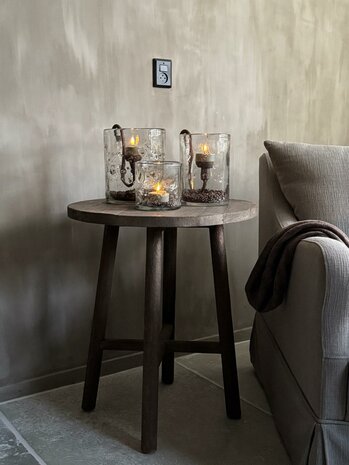 Bijzettafel | wijntafel Driftwood 60cm (afhalen)