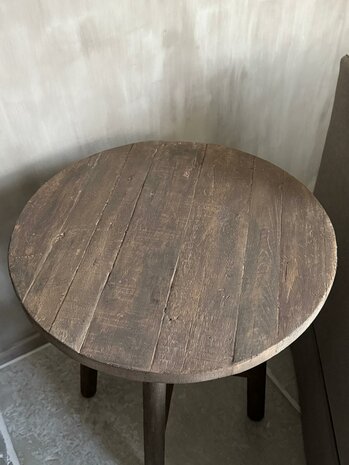Bijzettafel | wijntafel Driftwood 60cm (afhalen)