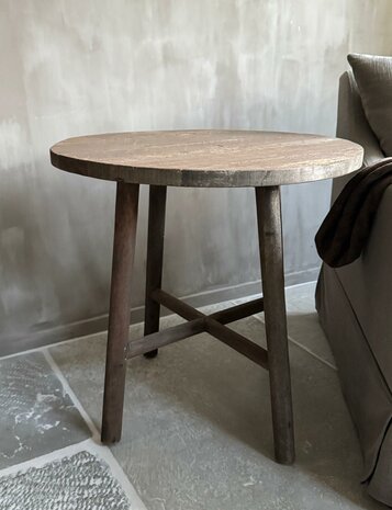Bijzettafel | wijntafel Driftwood 70cm (afhalen)