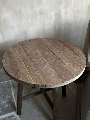 Bijzettafel | wijntafel Driftwood 70cm (afhalen)