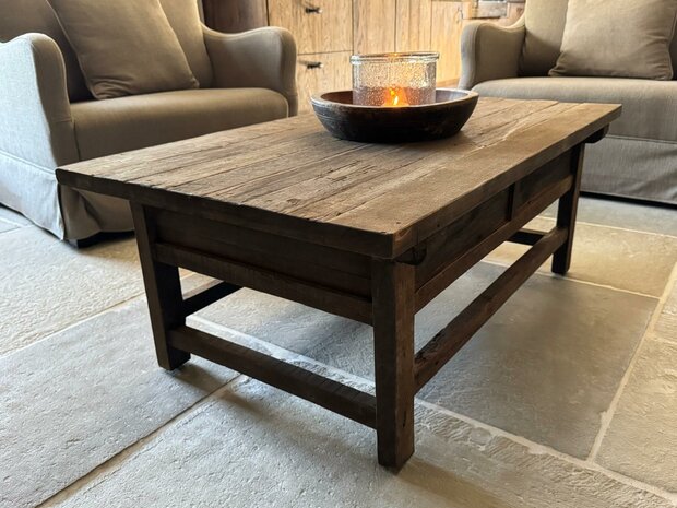 Salontafel Jenong Driftwood 2 lades D (afhalen)