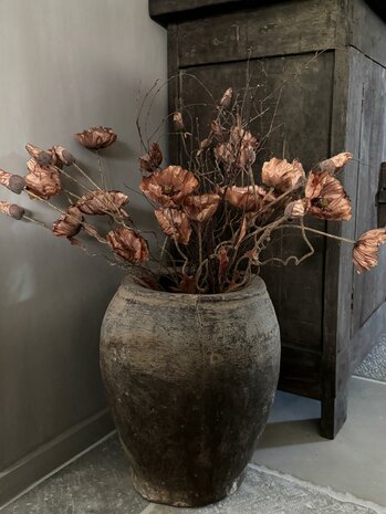 Poppy Bundle Brown Brynxz | Zijden klaproos bruin Brynxz 