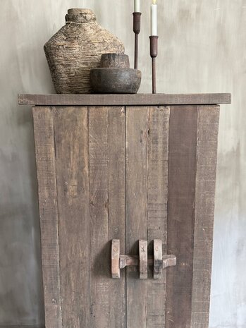 2- deurs kastje met schuif Driftwood B (afhalen)