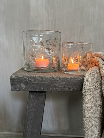 Oud houten kruk Old Barn 45cm B