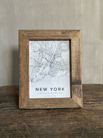 Fotolijst truckwood/ oud hout medium B