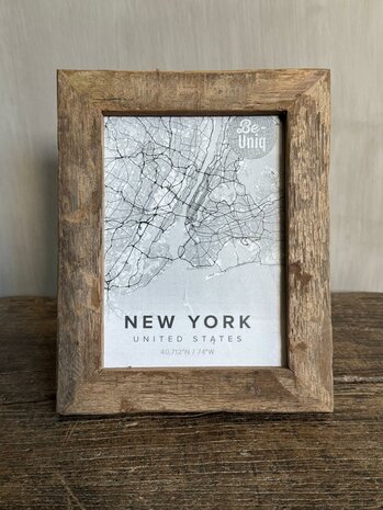 Fotolijst truckwood/ oud hout medium D