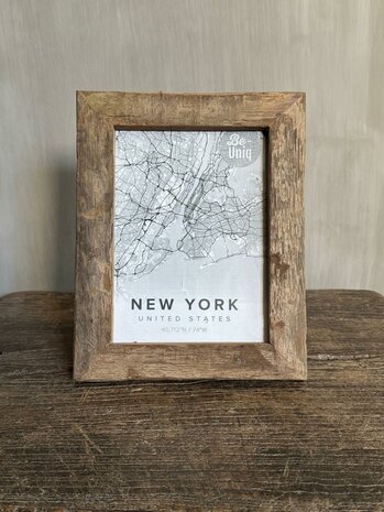 Fotolijst truckwood/ oud hout medium D