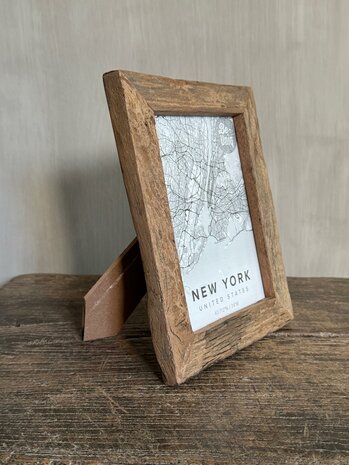 Fotolijst truckwood/ oud hout medium F
