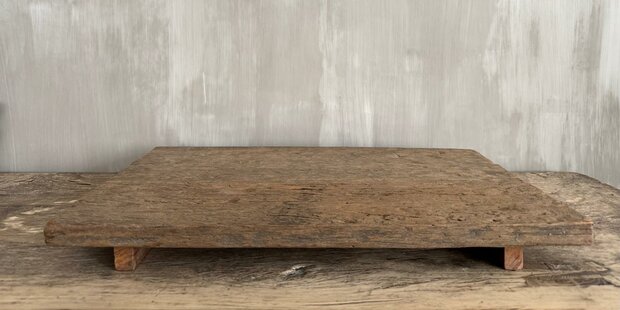 Bajot plank oud hout| tray oud hout B