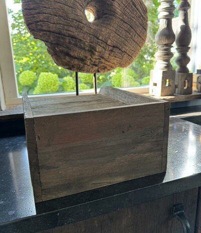 Console met lade- driftwood