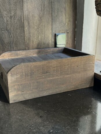 Console met lade- driftwood