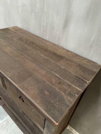 Sidetable driftwood 2 lades Kota 80cm B  (afhalen)