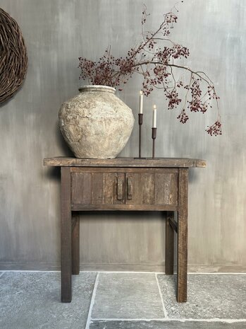 Sidetable met 2 deurtjes Driftwood 