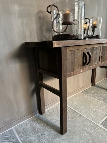 Sidetable 4 deurtjes Driftwood