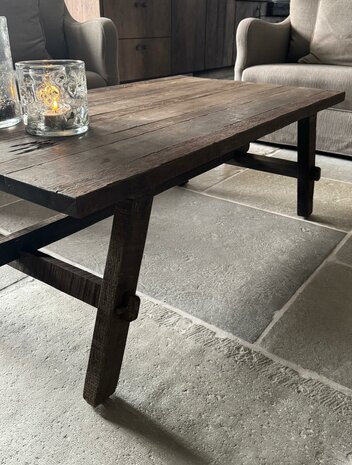 Salontafel cross Driftwood 120x70cm B (afhalen)