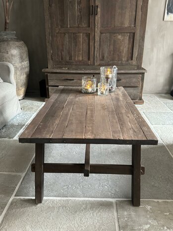 Salontafel cross Driftwood 120x70cm B (afhalen)