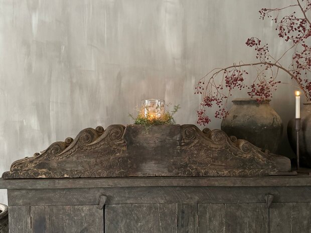 Authentiek houten ornament XXL (afhalen)