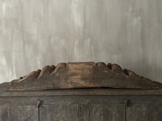Authentiek houten ornament XXL (afhalen)