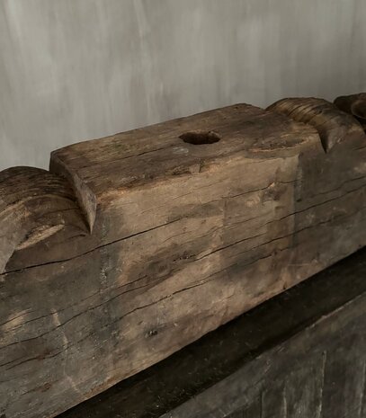 Authentiek houten ornament XXL (afhalen)
