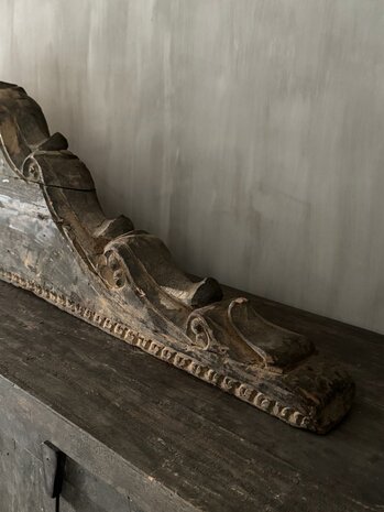 Authentiek houten ornament XL (afhalen)
