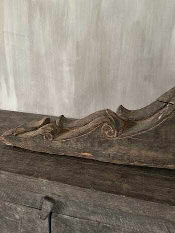 Authentiek houten ornament XL (afhalen)