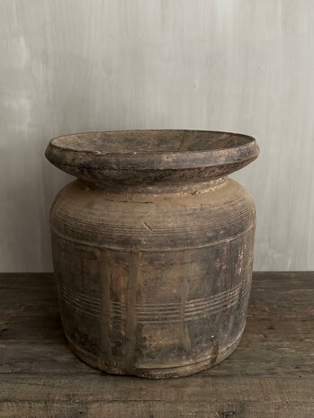 Authentieke Nepalese kruik XL (hoogte 26cm)