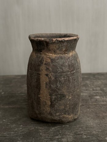 Nepalese kruik XS M11(hoogte 12cm)